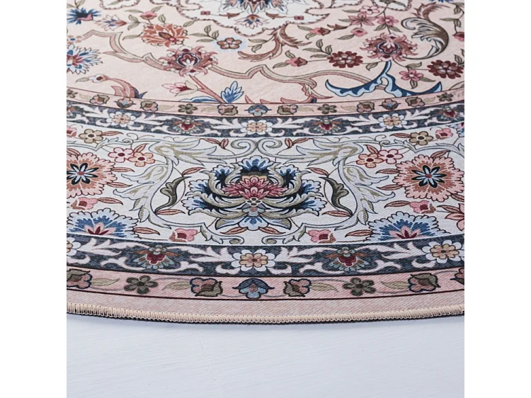 Tapis Vert/Beige 183 X 183 cm - Isleen