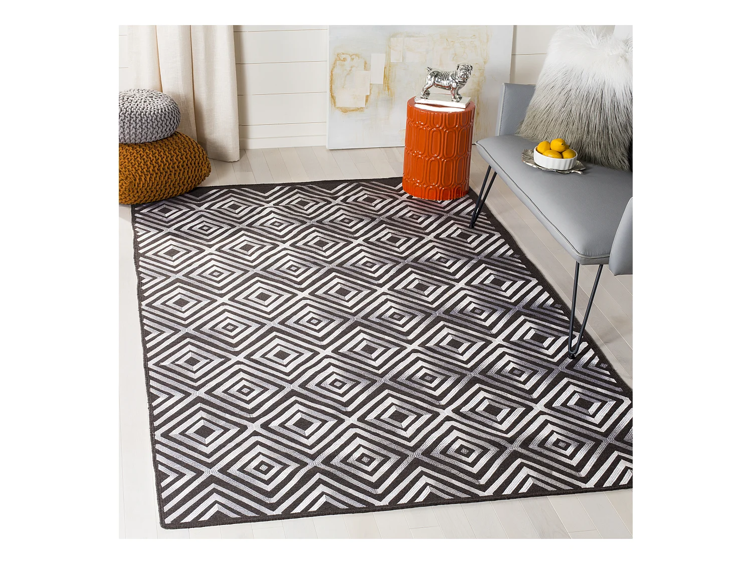 Tapis Gris 152 X 244 cm - Kotori