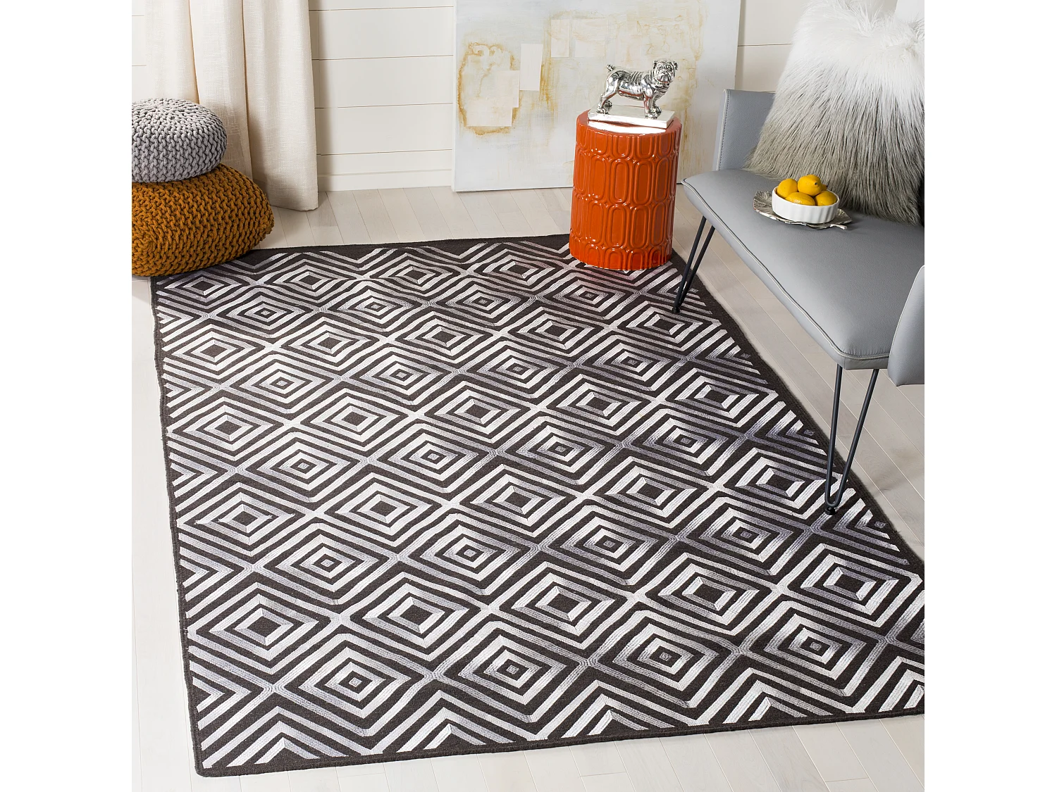 Tapis Gris 152 X 244 cm - Kotori