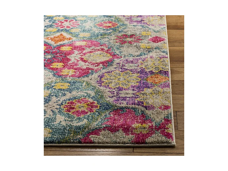 Tapis Gris/Rose 122 X 170 cm - Mandore Area