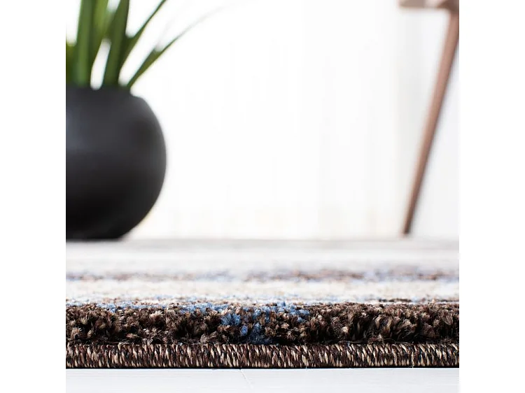 Tapis Neutre/Bleu 91 X 152 cm - Bette