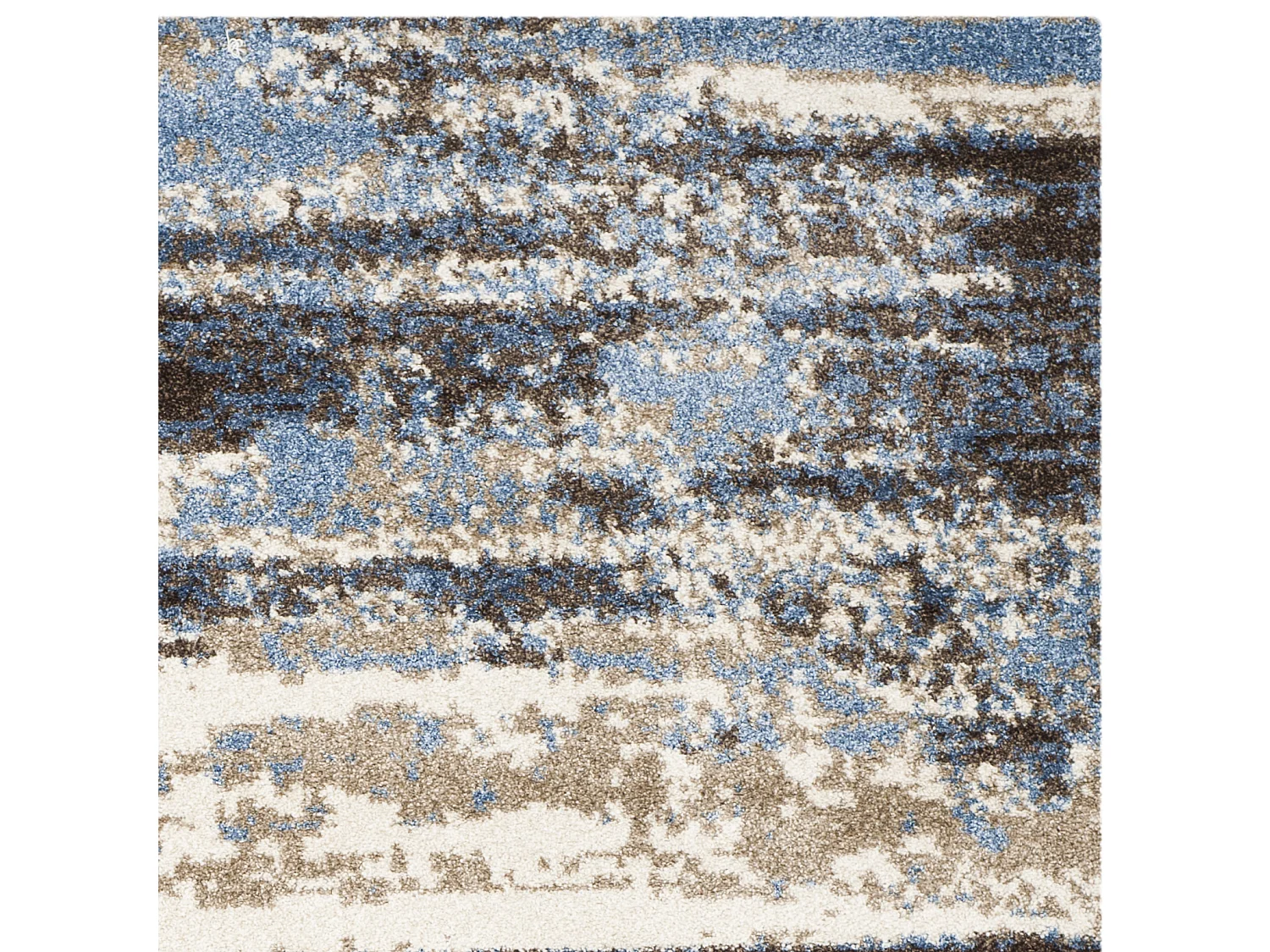 Tapis Neutre/Bleu 91 X 152 cm - Bette