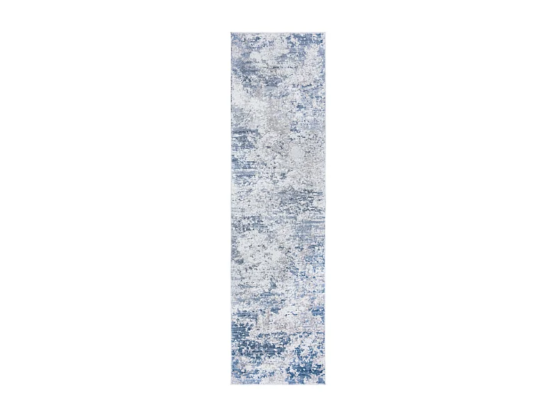 Tapis Gris/Bleu 66 X 122 cm - Rhiannon