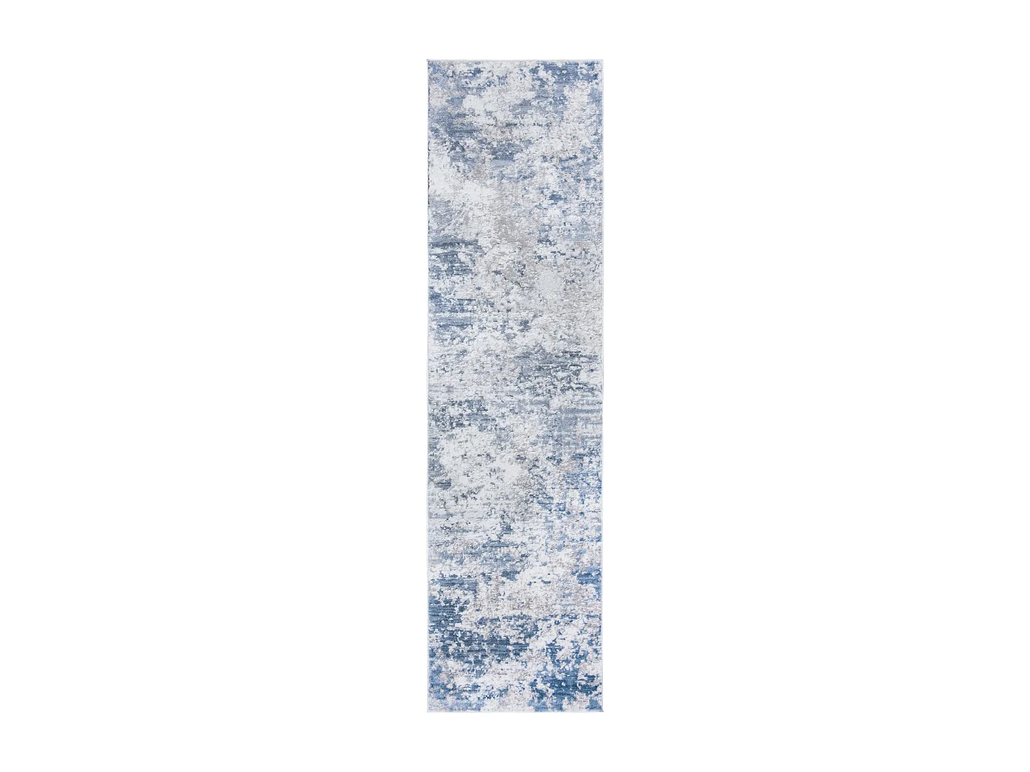 Tapis Gris/Bleu 66 X 122 cm - Rhiannon