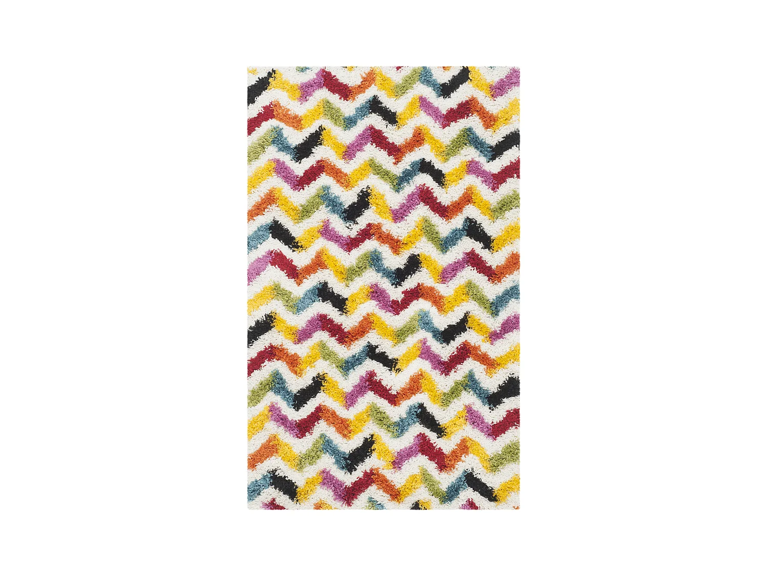 Tapis Neutre/Multicolore 91 X 152 cm - Esther