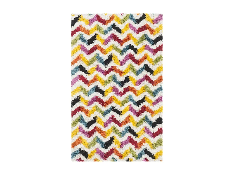 Tapis Neutre/Multicolore 91 X 152 cm - Esther