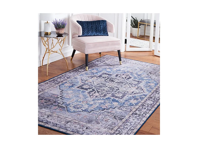 Tapis Bleu/Gris 183 X 274 cm - Brisa