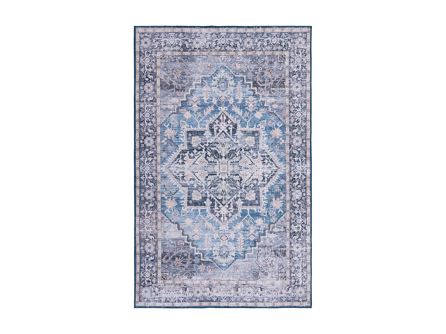 Tapis Bleu/Gris 183 X 274 cm - Brisa