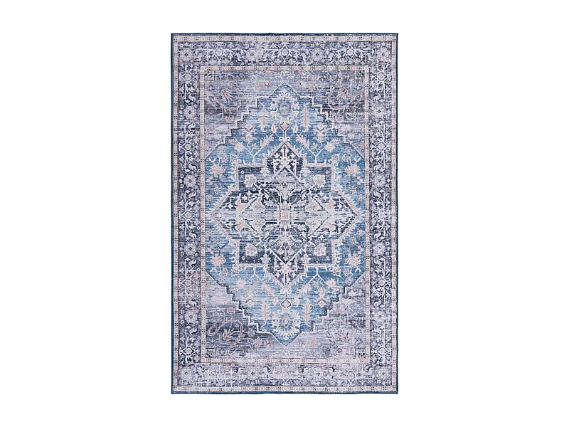 Tapis Bleu/Gris 183 X 274 cm - Brisa