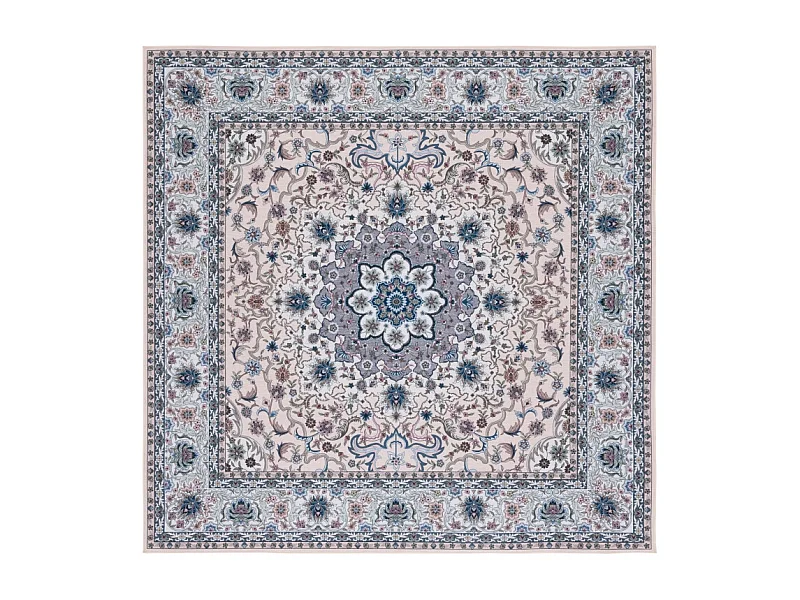 Tapis Vert/Beige 183 X 183 cm - Isleen