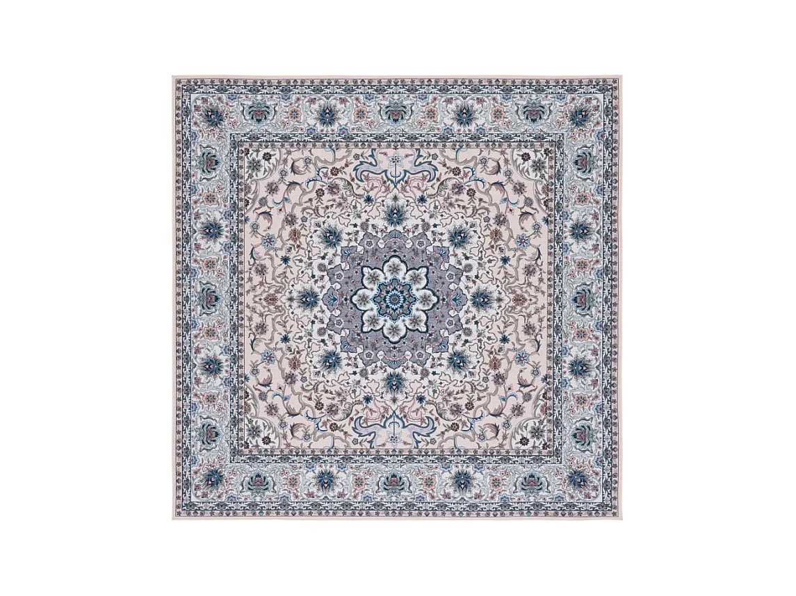 Tapis Vert/Beige 183 X 183 cm - Isleen