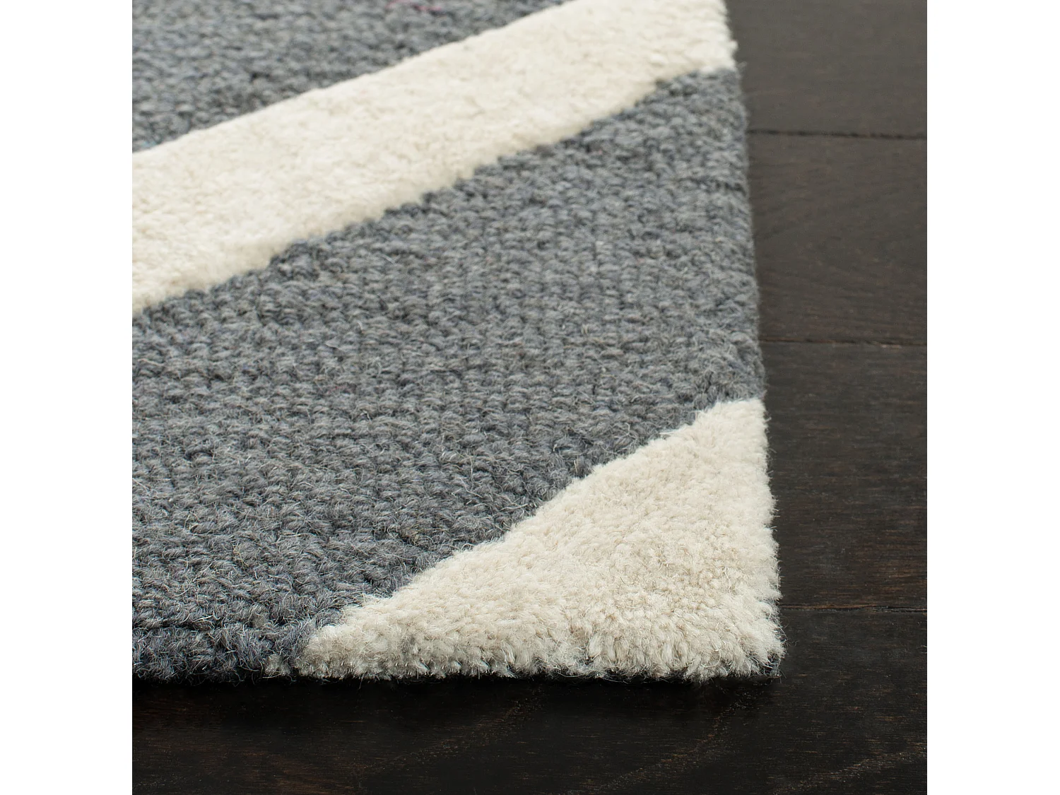 Tapis Gris/Neutre 91 X 152 cm - Edie