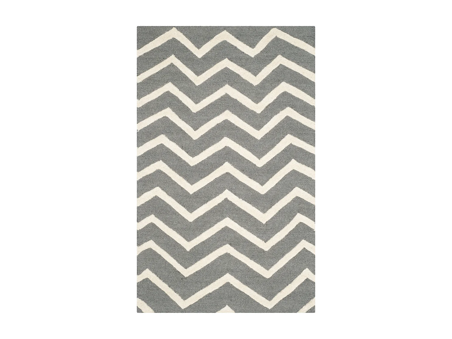 Tapis Gris/Neutre 91 X 152 cm - Edie