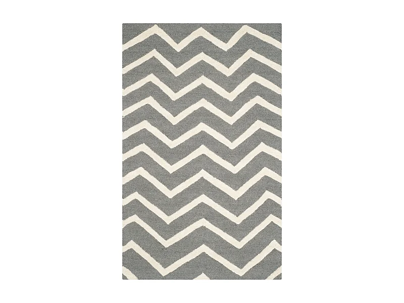 Tapis Gris/Neutre 91 X 152 cm - Edie