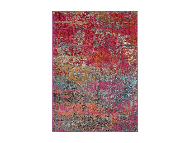 Tapis Rose/Bleu 122 X 170 cm - Adley
