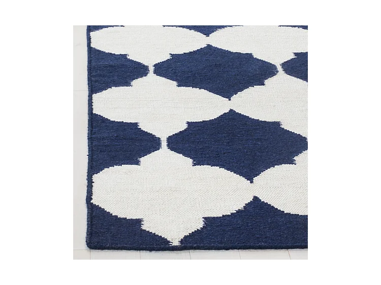 Tapis Bleu Marine/Neutre 152 X 244 cm - Tangier