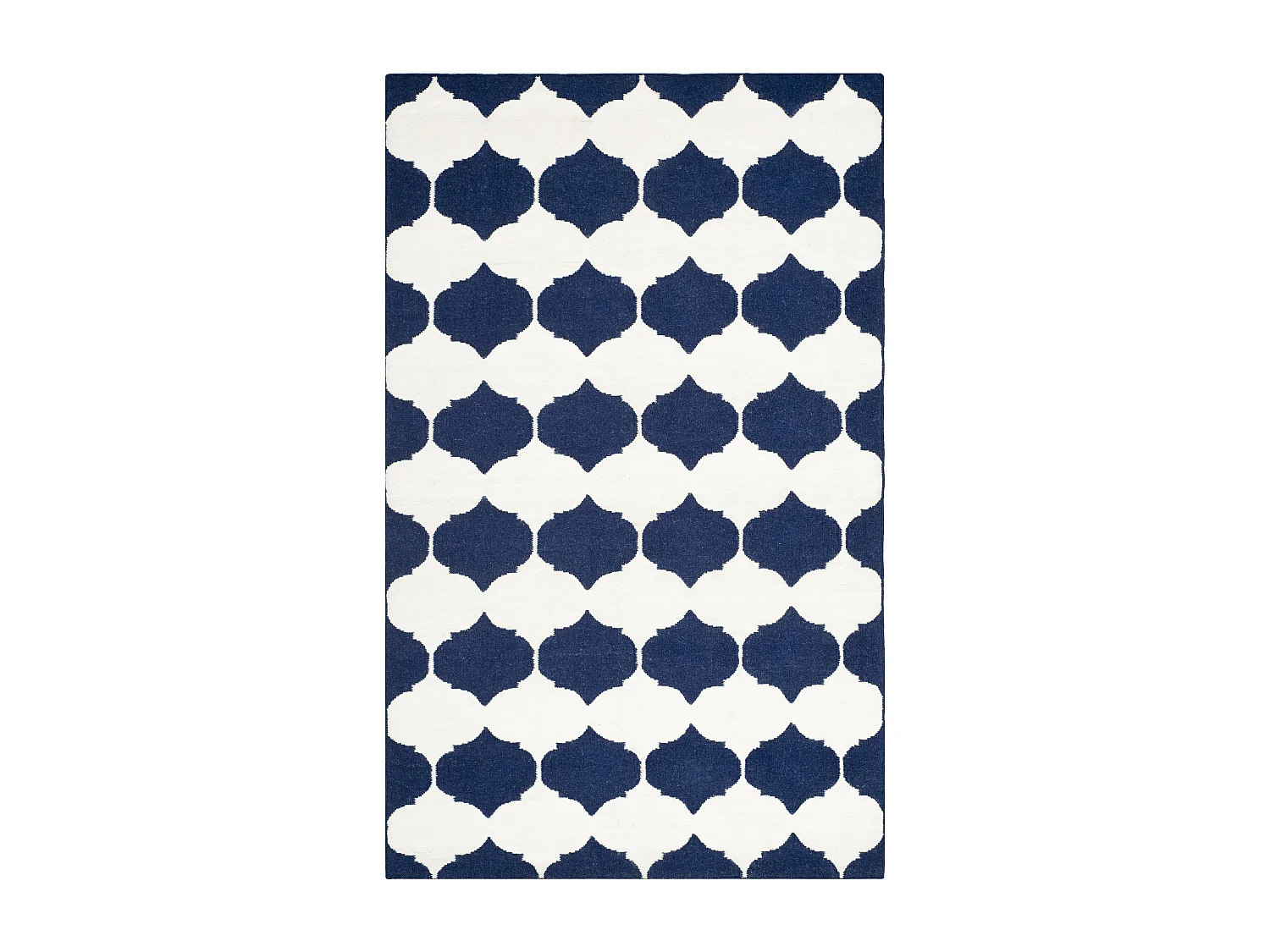 Tapis Bleu Marine/Neutre 152 X 244 cm - Tangier