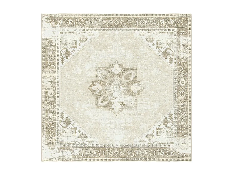 Tapis Sage/Ivoire 244 X 244 cm - Kushim