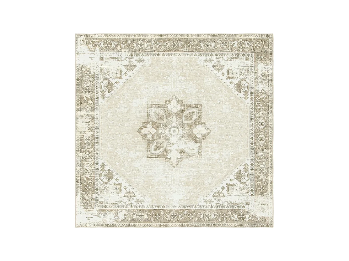 Tapis Sage/Ivoire 244 X 244 cm - Kushim