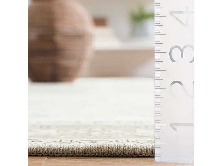 Tapis Sage/Ivoire 244 X 244 cm - Kushim