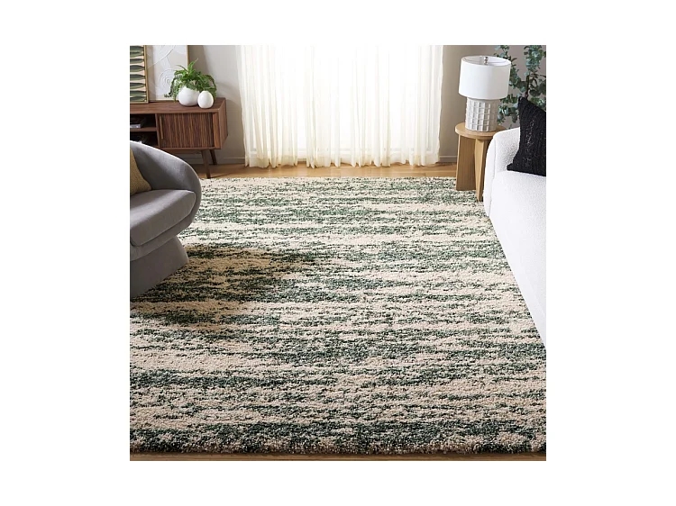 Tapis Ivoire/Vert 236 x 305 cm - Vida