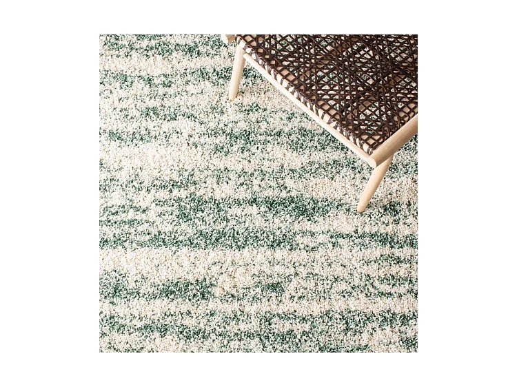 Tapis Ivoire/Vert 236 x 305 cm - Vida