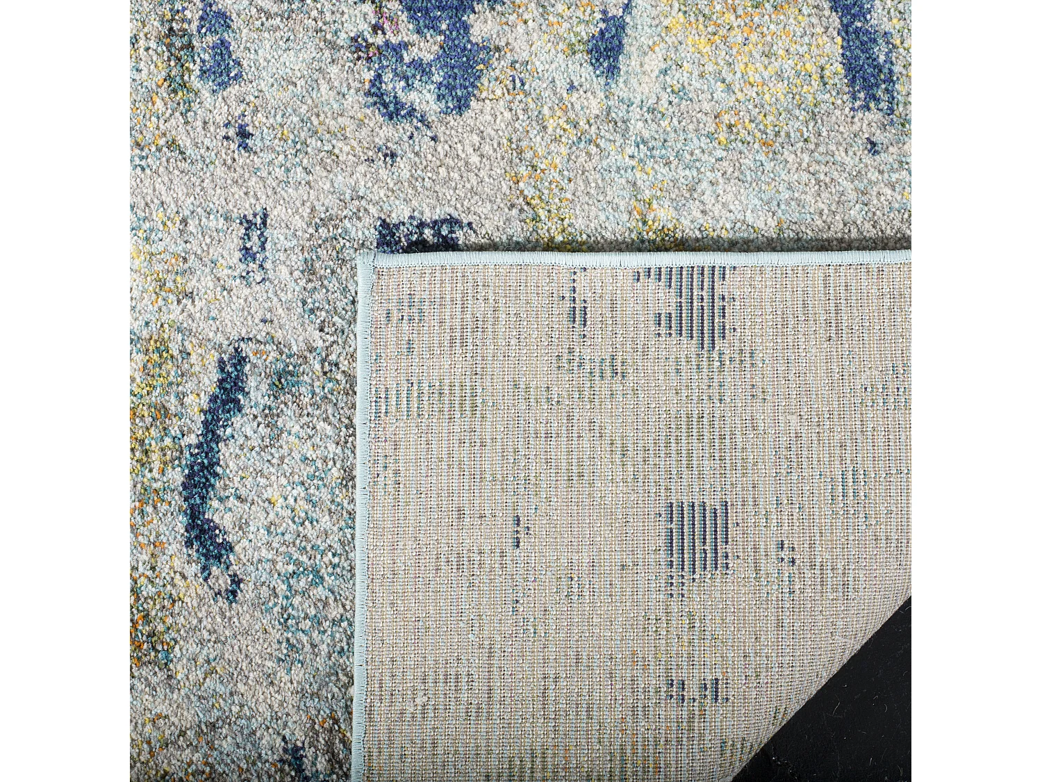 Tapis Bleu/Gris 122 X 170 cm - Diana