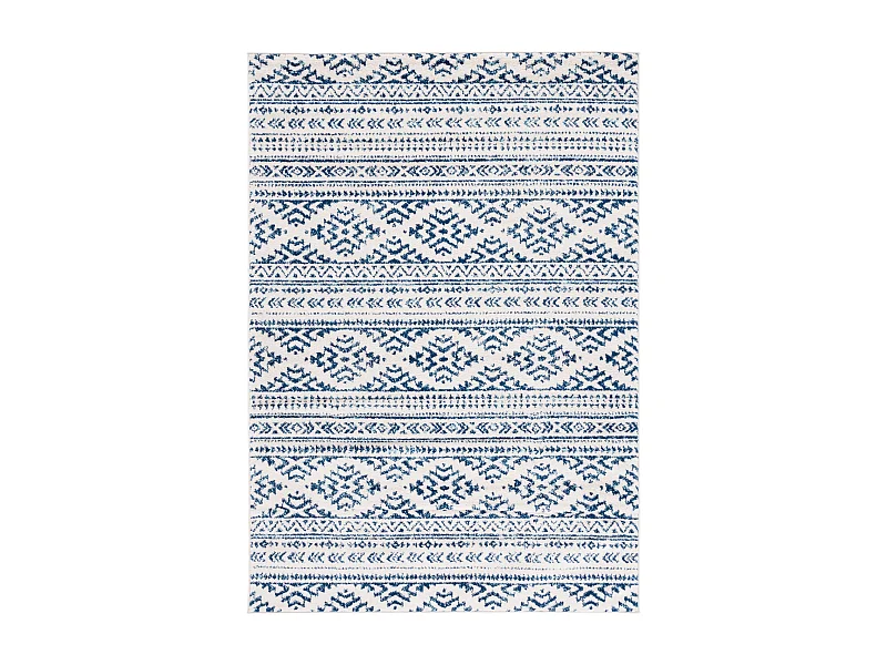 Tapis Neutre/Bleu Marine 160 X 229 cm - Hope