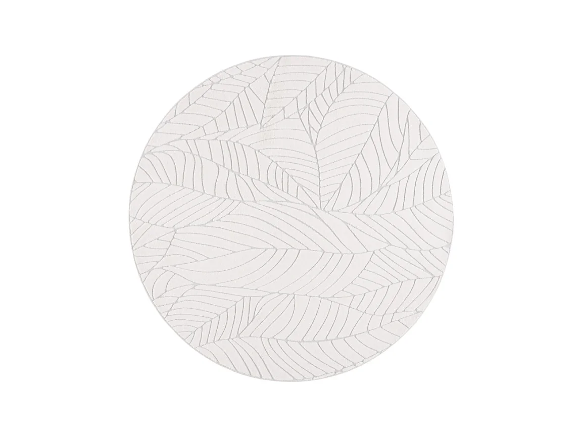 Tapis Blanc 183 X 183 cm - Minna