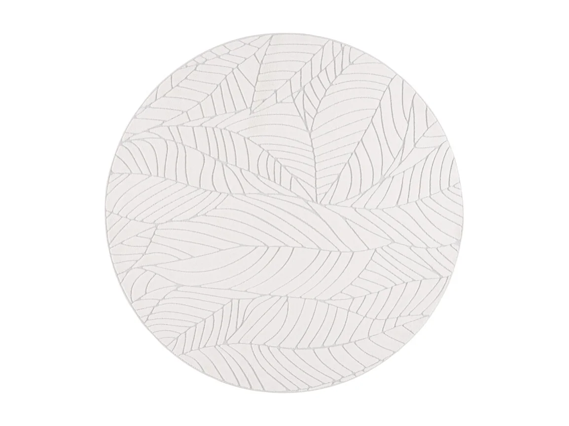 Tapis Blanc 183 X 183 cm - Minna