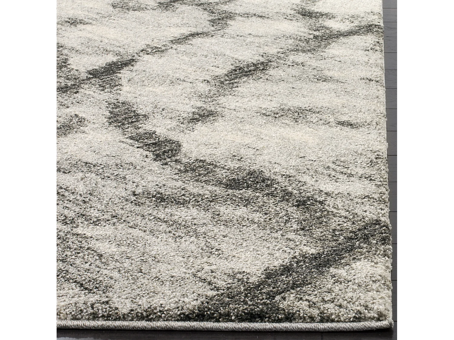 Tapis Gris/Noir 122 X 183 cm - Gilliana