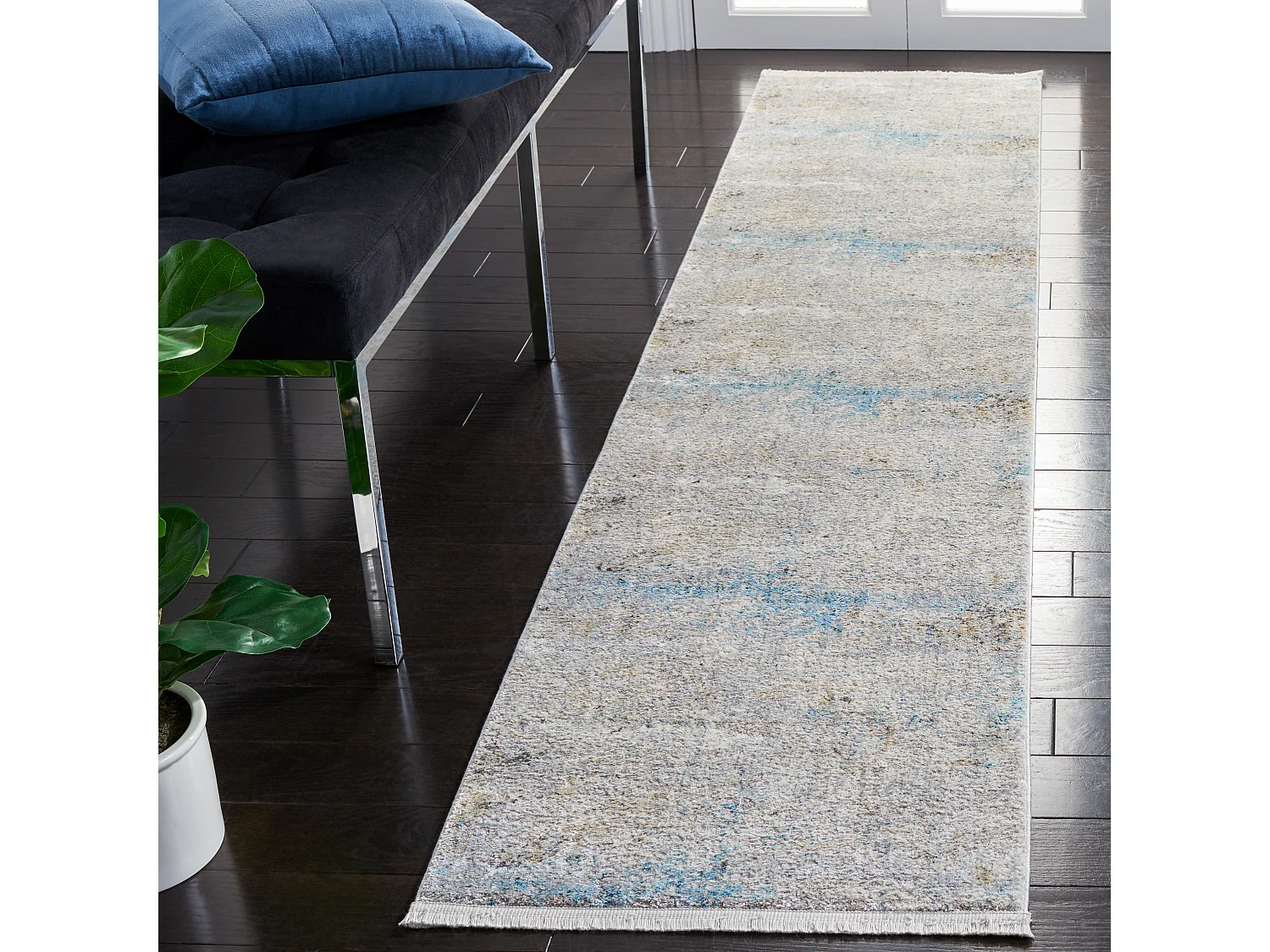 Tapis Gris 61 X 213 cm - Angelia