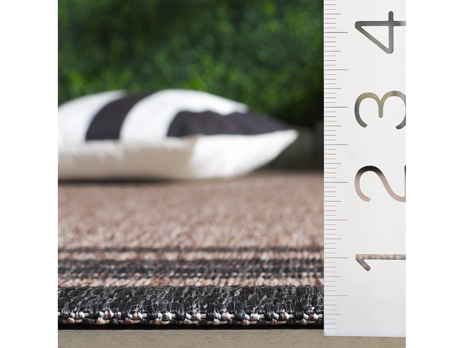 Tapis Naturel/Noir 61 X 109 cm - Anwen