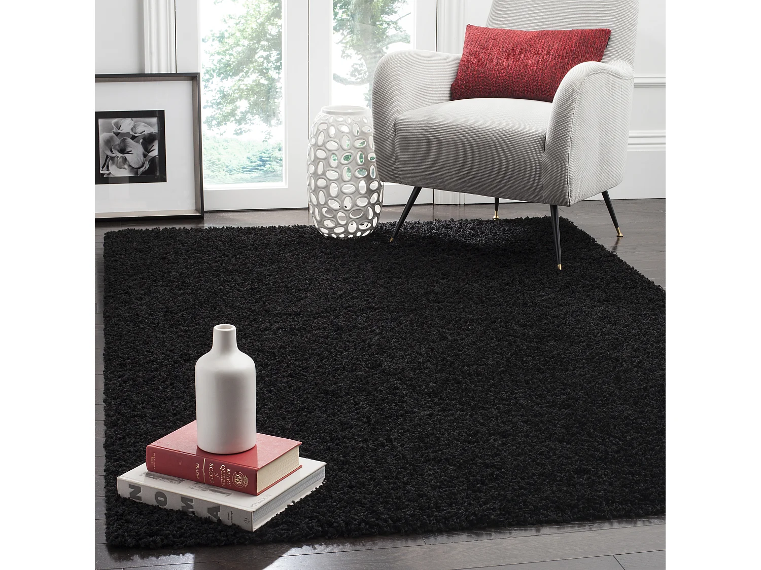 Tapis Noir 122 X 183 cm - Emery