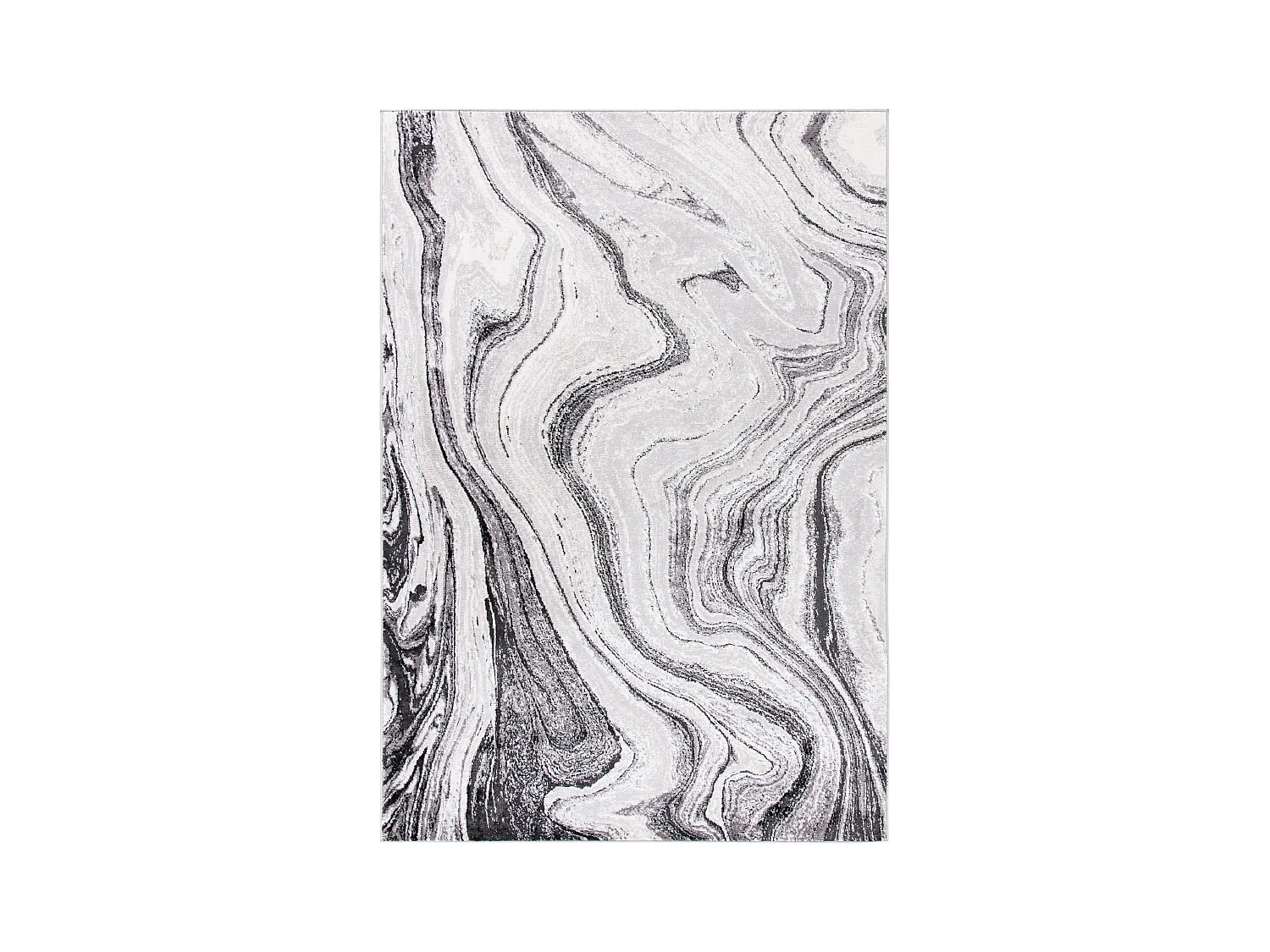 Tapis Gris 91 X 152 cm - Bernharda