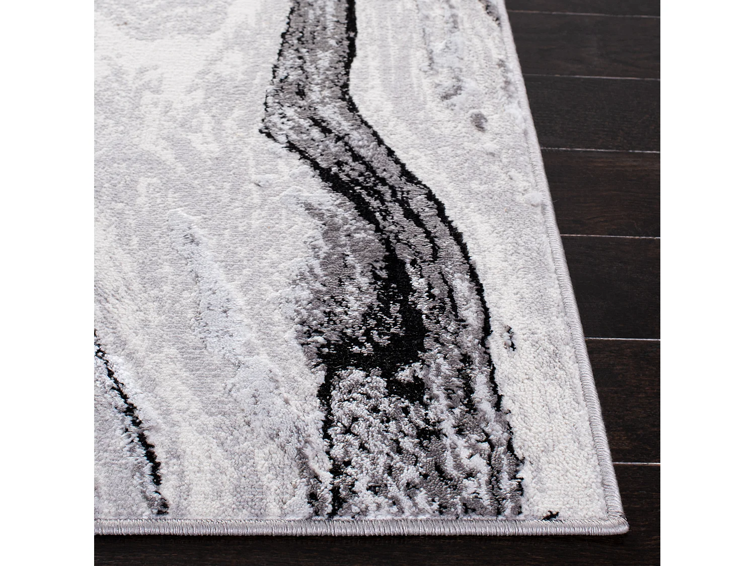 Tapis Gris 91 X 152 cm - Bernharda