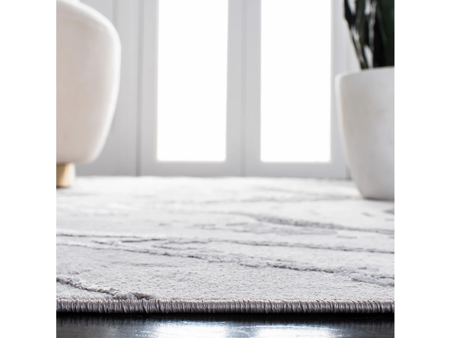 Tapis Gris 91 X 152 cm - Bernharda