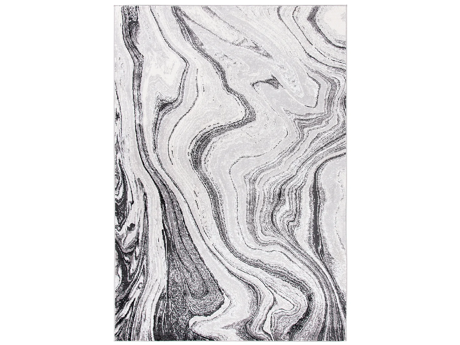 Tapis Gris 91 X 152 cm - Bernharda