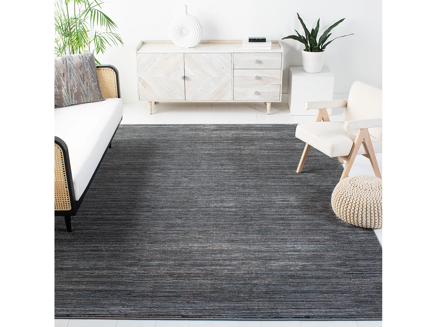 Tapis Gris 244 X 305 cm - Valentine