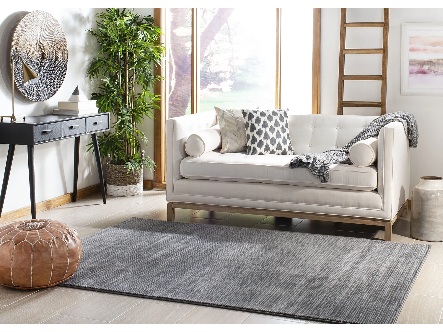 Tapis Gris 244 X 305 cm - Valentine