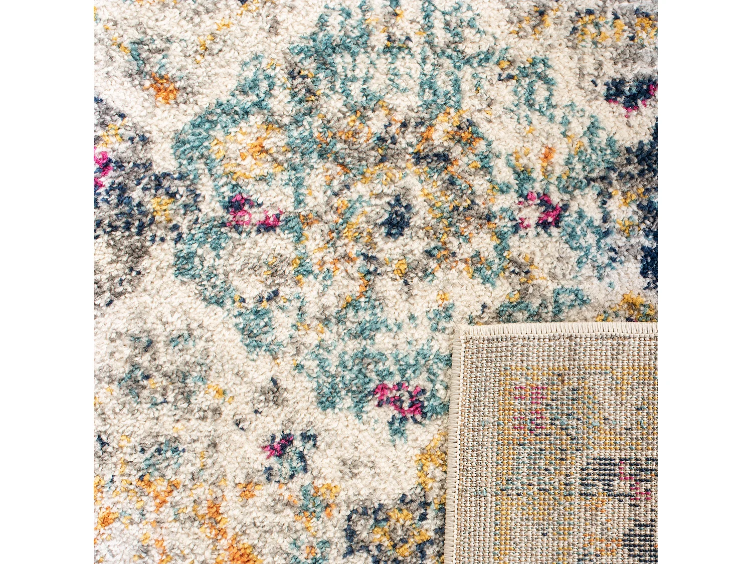 Tapis Neutre/Multicolore 91 X 152 cm - Mopani
