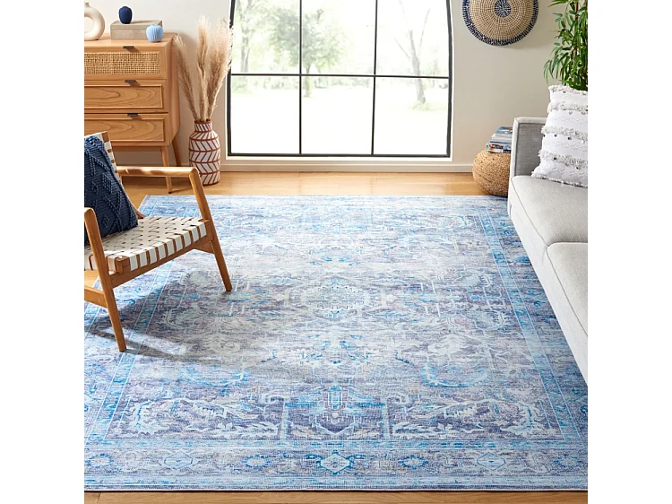 Tapis Violet/Bleu 244 X 305 cm - Nyx