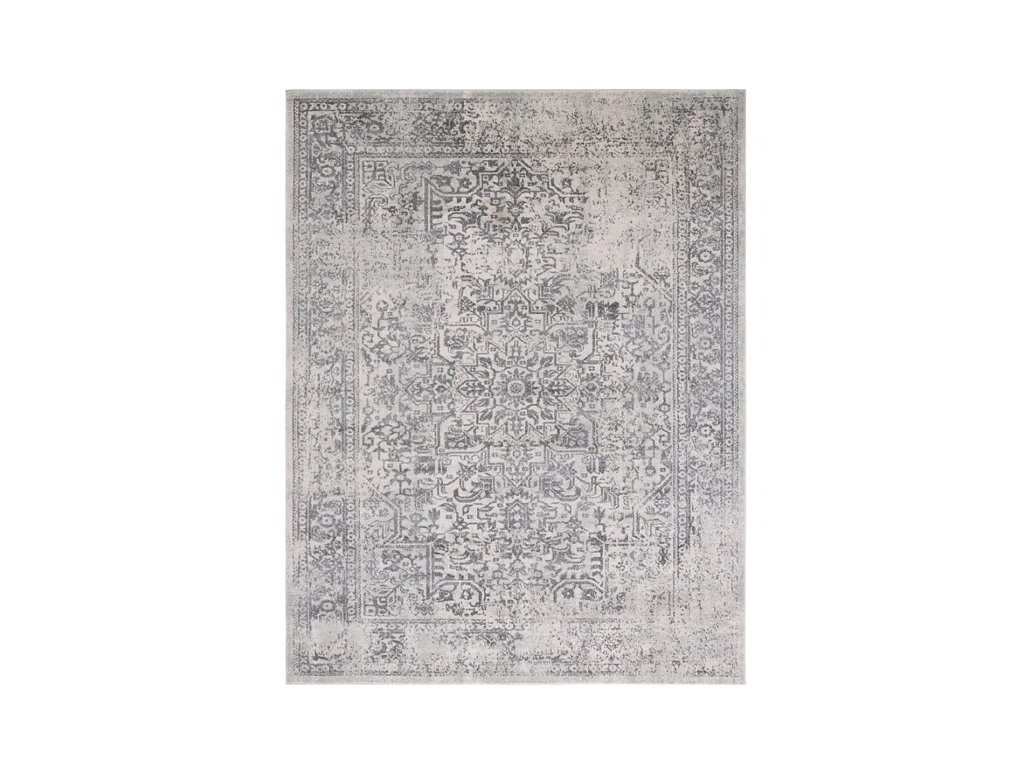 Tapis Ivoire/Gris 244 X 305 cm - Aria