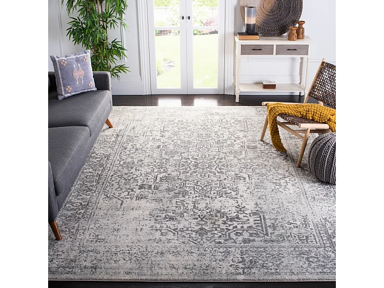 Tapis Ivoire/Gris 235 x 305 cm - Aria