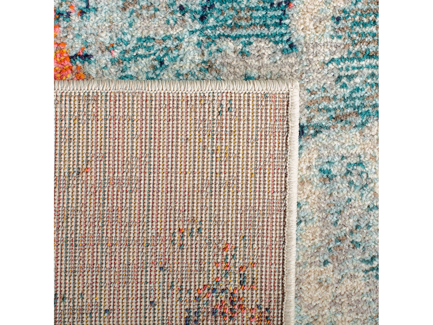 Tapis Neutre/Orange 160 X 229 cm - Mansie