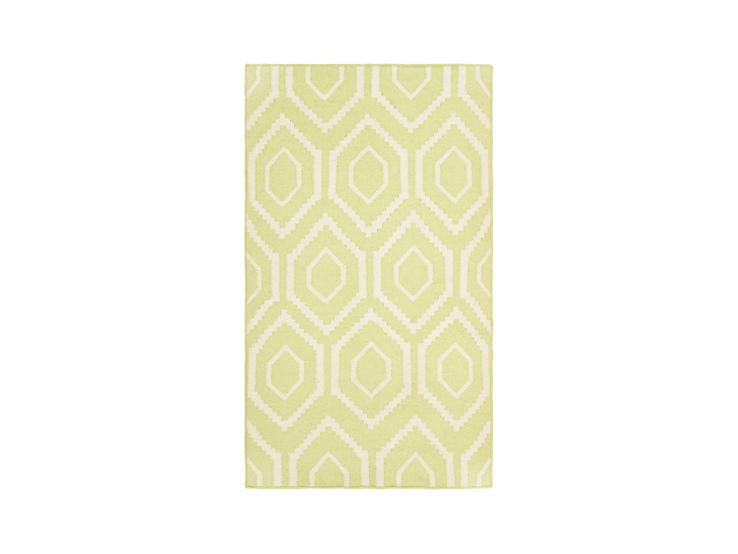 Tapis Vert/Neutre 122 X 183 cm - Casablanca