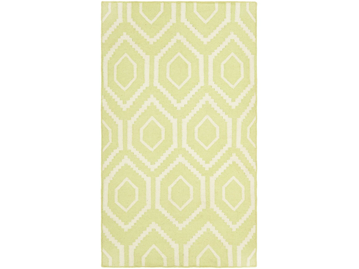Tapis Vert/Neutre 122 X 183 cm - Casablanca