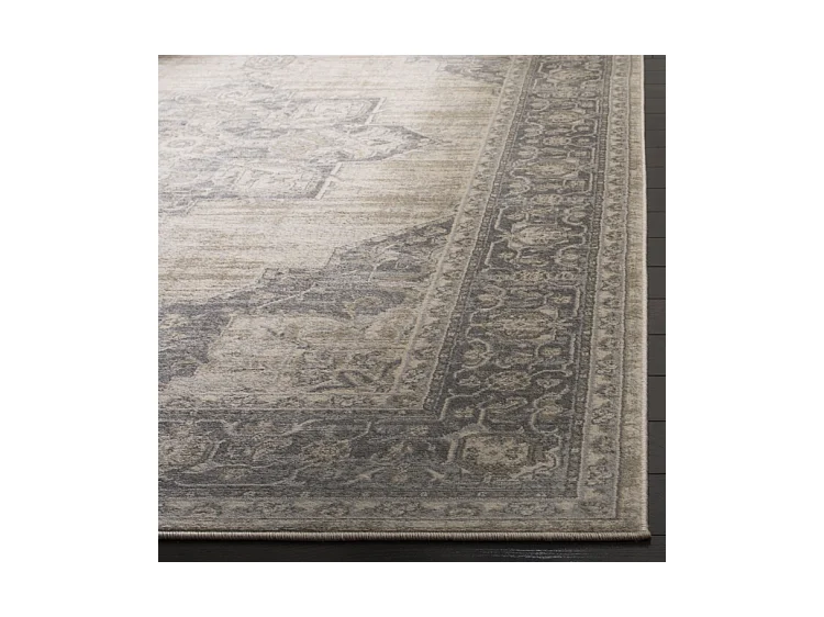 Tapis Crème/Gris 61 X 366 cm - Ella