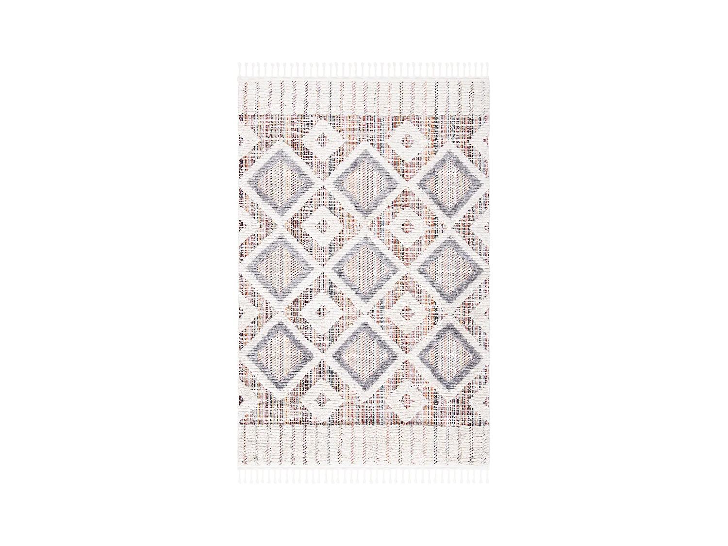 Tapis Gris/Multicolore 122 X 183 cm - Juliana