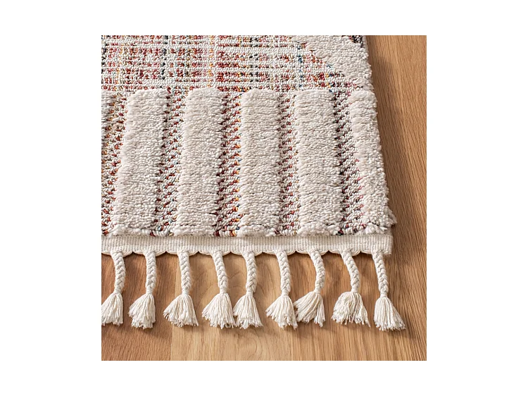 Tapis Gris/Multicolore 122 X 183 cm - Juliana